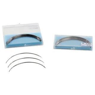[495] Dz d'aiguilles sutures triangulaires musculaires 130 mm inox