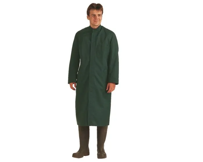 [50222] Tablier de visite vétérinaire LMA vert long modèle