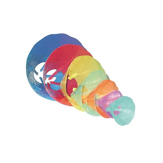 Boîte de 12 colliers carcans couleurs TRANSCOL 10 CM