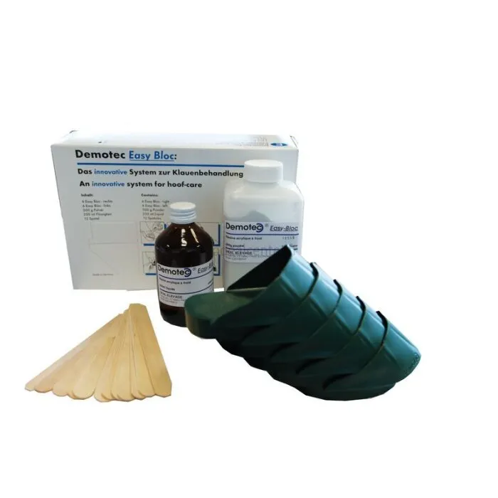 [DEB 12] Boîte de DEMOTEC Easy Bloc (12 traitements) pour les onglons bovins