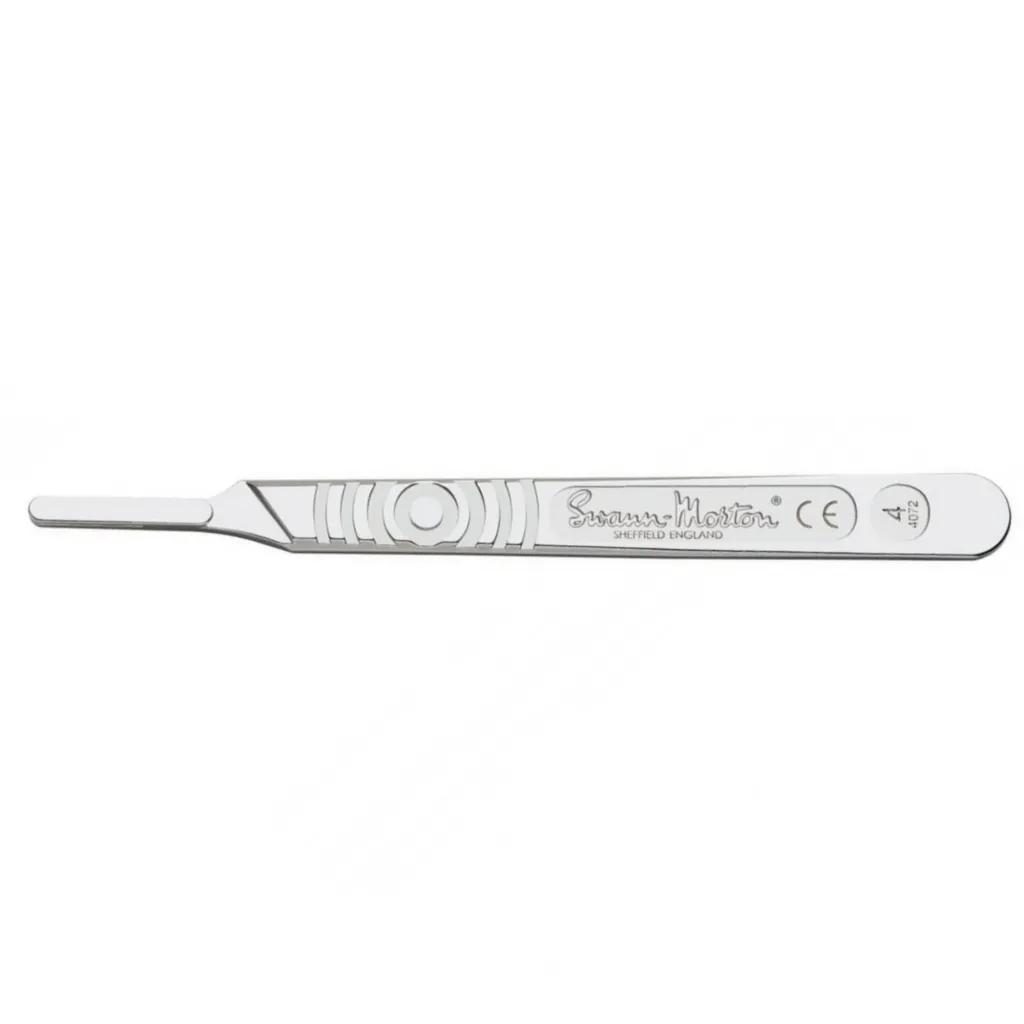 [M 4] Manche de bistouri SWAN-MORTON N° 4 inox