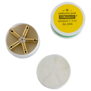 Boîte de cartouches jaunes pour fusil DIST-INJECT (20 P.)