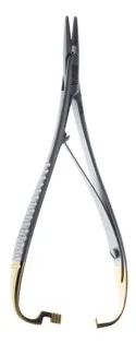 [03E040] Porte-aiguille de Mathieu 14 cm Erbrich renforcé Widia modèle fin qualité supér.