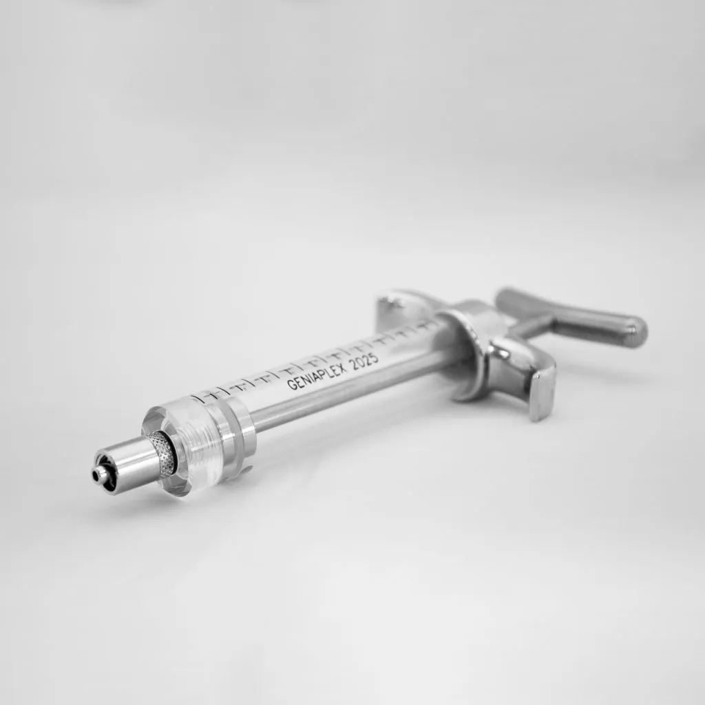[S.G. 010] Seringue Plexi GENIAPLEX 10 CC L.L.