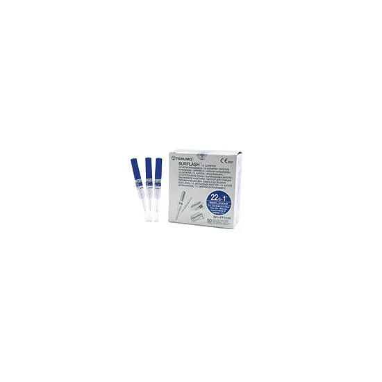 [C.T.S. 22 G] Cathéters Surflash Terumo 22 G X 1 bleu petits animaux"