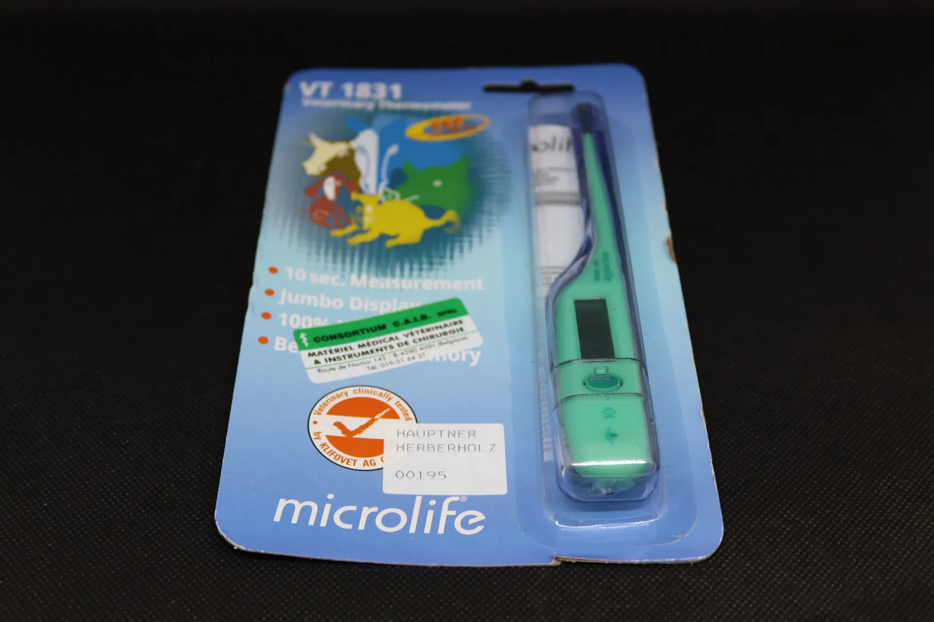 [C 406] Thermomètre électronique Microlife à prise rapide réf. 00195