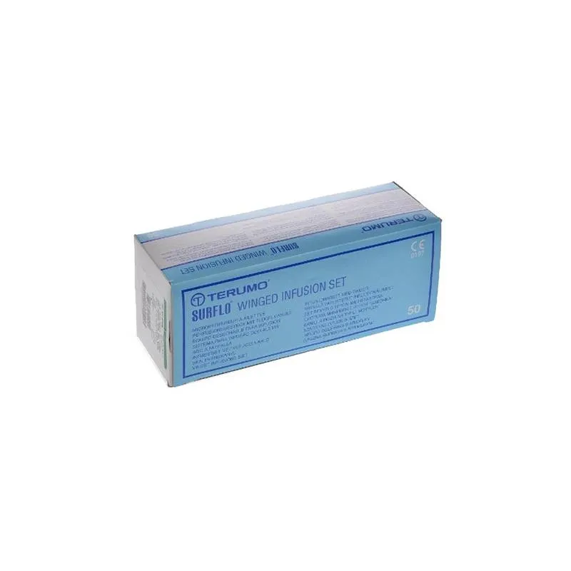 [C.T.A. 21 G] Cathéters papillons Terumo Surflo 21 G X 3/4" verts